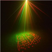 Laser Projector RF Remote RG 8 Xmas Patterns lighting Outdoor Waterproof IP65 Garden Holiday Christmas show Red Green Landscape