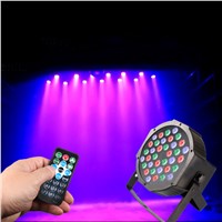 LED Crystal Magic Ball Par 36W 36 LED Stage Light Disco DJ Bar Effect Lighting DMX512 IR Remote Control Light for Party KTV