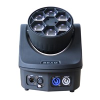 (2PCS) Led Moving Head Light 6Pcs 15W Quad 4in1 RGBW Led Moving Head Beam DJ Effect Lighting  Light
