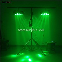 2pcs/lot  8X10W 4 IN1 Double Row LED RGBW Beam Light 8 led Spider Beam bar moving head/DJ/effect light/stage lighting