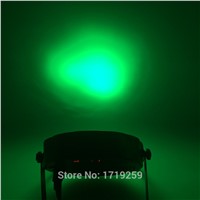 2pcs/lot Fast Shipping LED Par 54x3W RGBW Led Stage Light LED Flat SlimPar Can With DMX512 Flat DJ