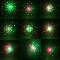 BEIAIDI 20 Patterns Outdoor Moving Laser Projector Light Red Green Christmas Garden Lawn Star Laser Projector Landscape Light