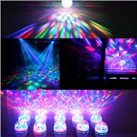 Colorful Auto Rotating RGB LED Bulb E27 3W Stage Light Party Lamp Disco for home decoration lighting lamps