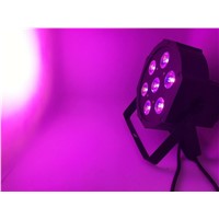 CREE RGBW 7x12 W LED Flat SlimPar Quad Luce 4in1 LED DJ Wash Stage Light dmx luce della lampada 4/8 channes