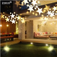ZINUO Christmas Laser Star Projector Outdoor LED Waterproof Disco Lights Home Garden Snowflake Light Indoor Shower Decoration