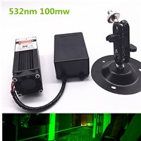 100mW  532nm Green Laser Module 12V Input  Room Escape/ Maze props/ Bar dance Lamp