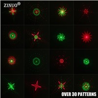ZINUO Laser Star Light Projector Showers Christmas Garden Landscape Lighting Waterproof Outdoor Red Green Galaxy Laser Light DMX