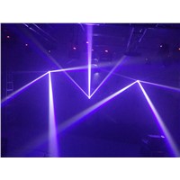 2xLot Factory Price 10W 4in1 RGBW Mini Led Roller Scanner Beam Light DMX512 Laser Stage Lighting DJ Disco Party Effect Lights