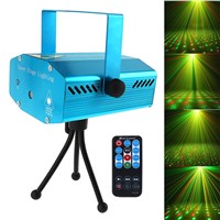 High Quality Sound Activation Stage Laser Star Starry Effects Projector - Green &amp;amp;amp; Red Lights