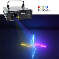 New SHINP RGB ColorFul Animation 12CH DMX 512  Laser Lights Scanner DJ Party KTV Disco Projector Show Stage Lighting AL-460RGB