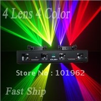 China laser projector 30mW Green + 100mW Red laser + 130mW Yellow laser + 100mW Violet laser disco light for party show