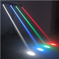 3W AC90-240V Professional LED Stage Projecting Light Pin Spot RGBW DJ Disco Party KTV Lazer Effect Spotlight Pattern Light