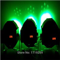 12 PCS/LOT Fast Shipping American DJ Stage Lightings Disco LED Light Wash RGBW Uplighting LED SlimPar Quad 7x12W LEDs