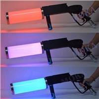 New type handhold LED CO2 DJ Gun with battery Led CO2 Jet Machine co2 pistol gun for Disco Club  KTV Pub Party KTV Stage effect