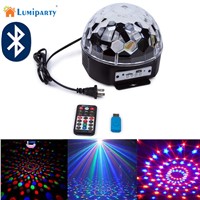 Lumiparty Crystal Bluetooth Led Magic Ball Light Stage Lighting Disco Laser Light Led Stage Lamp Sound Control Laser Projector