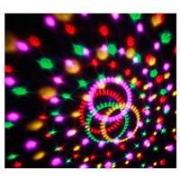 Remote control Bluetooth USB MP3 6LED RGB magic crystal ball ktv disco party colorful stage light Sound LED magic ball