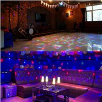 3W RGB IP65 Waterproof LED Outdoor Lawn Garden Mini Crystal Magic Ball Stage Light for Disco DJ, KTV Club, Bar,Home Party