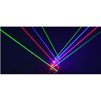 spider light 8 eyes full color RGB 780MW moving head spider laser light for dj equipment
