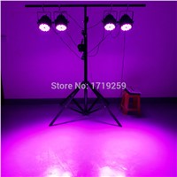 6 pcs/lot LED Par 54x9W RGB LED Par Can Par LED Spotlight DJ projector Wash Lighting Stage Uplighting