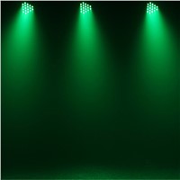 ZjRighrt IR Remote RGBW Fullcolor 54LED Par light DMX512 Sound concert Dyeing effect lights dj disco Large concert effect lights