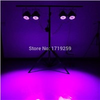 16pcs/lot LED Par 18x18W RGBWA+UV 6in1 LED Par Can Par led spotlight DJ projector Wash lighting stage uplight Aluminum alloy
