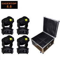 4IN1 Roadcase Pack 90W Led Moving Head Light Chinese Led Stage Lighting 1 Color Wheel/2 Gobo Wheel Disco/Night Club/ktv/Theater