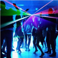RGB DMX Laser Line Scanner Stage Lighting Effect Projector Light  Remote Professional DJ Dance Bar Xmas Party Disco Show Lights