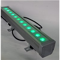 New Arrived 12x3W RGB 3in1 Tricolor LED High Power Wall Washer Light,50cm Linear Length,50W Waterproof Wash DMX Stage Lighting