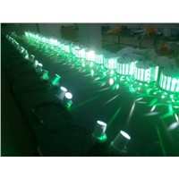 30W LED DMX Butterfly Stage Light 6x3W Flash RGBWA UV 6 Color Mini Rotating Arrow Effect Sword Beam Decoration Xmas Party 8 Pack