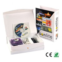 Hot Classic Virtual Dj DMX Controller Sunlite 1024 USB Universal Serial Bus With Intelligent PC Software For Laptop Computer