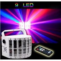 Remote Control 9 Colors Led Stage Lamp 30W 14 Modes DMX512 KTV Laser Bar Lights Sound Control Music Control Flicker Stage Lamp