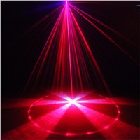 AUCD Mini Remote Sound 24 Patterns RB Laser Effect Projector 3W Blue LED Mixing Effect DJ KTV Party Stage Lighting Z24RB