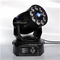 Gigertop 8X 200W Led Moving Head Spot Wash Dual Light 75W Huiliang/ 12W 6IN1 Tyanshine Led LED Display 21 Channels Freeshipping