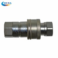 2 SET Co2 gas hose quick Silver connector 1/2 BSP Threaded Female/Male Nozzle Pagoda Shape Blaster Connector Air Quick Fitting
