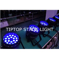 Discount Price 8 Pack 18x12W RGBW Professional Design LED Par Zoom Par Can Stage Light Silent Working Phrase Zoom Motor