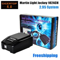 Freeshipping Martin Light jockey USB 1024 DMX 512 DJ Controller,Martin lightjockey 3 Pin 1024 USB DMX Controller led stage light