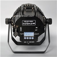TIPTOP 8 Unit 9x18 RGBWA UV Par 64 LED - IP65 Certified WATERPROOF - 16 Bit Dimming No Flicker Big Lens Silent Working 100V-220V