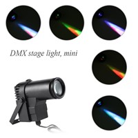 30W RGBW LED DMX512 Stage Light Pinpot Beam Spotlight 6CH DJ/DISCO/Party/KTV Led Stage Effect Light Home Entertainment