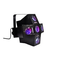 Gigertop FIVE STAR Led Stage Lighting Effect Machine RGBW  LED Stage Light DMX Par CAN DJ Disco Uplighter Lighting Effect Strobe