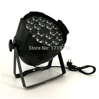 Aluminum alloy LED Par 18x18W RGBWA+UV 6in1 LED Par Can Par led spotlight dj projector wash lighting stage lighting