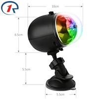 ZjRight USB 5V Built in battery Auto Rotate LED stage lights Waterproof birthday wedding effect lights bar ktv disco dj lighting
