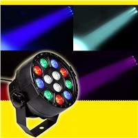 LED Stage Light Effect 12x3W Flat Par RGBW DMX512 DJ Disco Lamp KTV Bar Party Backlight Laser Beam Projector Dmx Spotlight