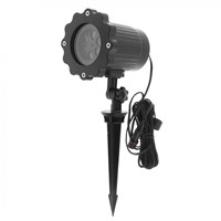 New Outdoor Waterproof LED Projector Light with Stand and Snowflake Effect for Christmas / Stage Decoration