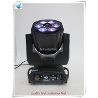 4pieces+case bee eyes led zoom 7x15w RGBW 4in1 beam moving head