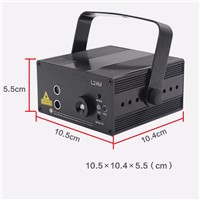 AC 110-240V/50-60HZ  FULL COLOR RGB LASER STAGE LIGHTING RED GREEN BLUE LED DJ Disco Party Home Wedding Club  Light(US)