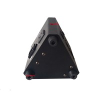 2XLot Factory Price Newest LED Par Lights 3X10W RGBW 4IN1 Mini LED Triangle Stage Effect Light 5/9 DMX Channels Fast Shipping