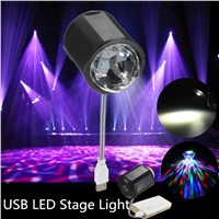 Colorful 2 In 1 USB RGB LED Stage Night Light Emergency Lamp Club Party Show Dj Bar Disco Wedding Stage Home Lighting