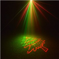 ZjRight Red Green 8 Dynamic Laser Projector Remote Control Outdoor Xmas Dynamic pattern Laser projector Bar DJ party stage light