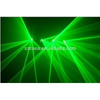 4 lens 200mw green dj disco light DMX sound laser show system