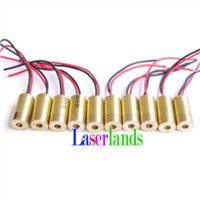 20pcs 5mw Red 650nm 660nm Laser Dot Module Diode LD Brass Body 3VDC